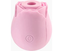 Rose Vibrator - 10 Vibrations - Roze - Waterproof