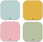 GreenStory - Sticky Notes Classic - Réutilisable - Recollable - 4 pcs