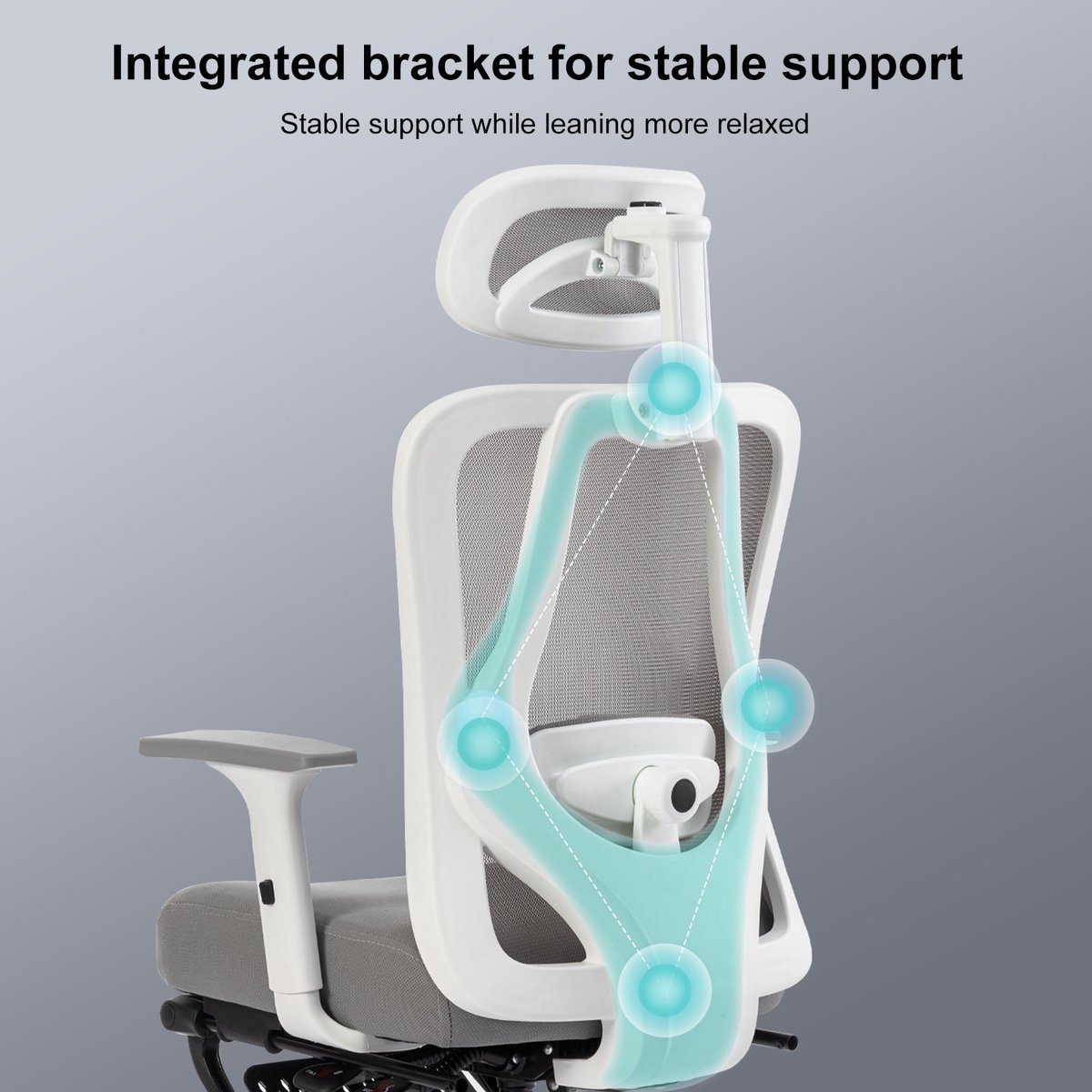 Seven Comfort Ergonomische Bureaustoel - Bureaustoel voor - afbeelding 3