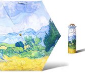 Bol.com Opvouwbare Paraplu met Van Gogh Schilderij - Korenveld met Cipressen-Zonbescherming Anti-Uv UPF50 + -Windproof - Compact... aanbieding