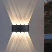 Wise ® Moderne - Sconcesl - Light - Up -Down - Aluminium - Wandlamp - Led - Indoor - Outdoor - Voor -Badkamer - Slaapkamer - Woonkamer