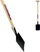 Synx Tools Spades Versterkt Gelaste Metalen - Met Opstapje - Spade - Bodembewerkers - Met Steel 110cm