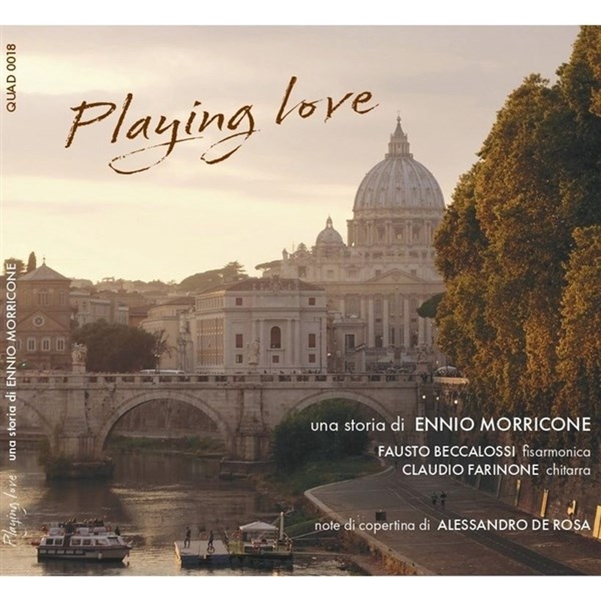 Fausto Beccalossi & Claudio Farinone - Playing Love: Una Storia Di Ennio Morricone (CD)