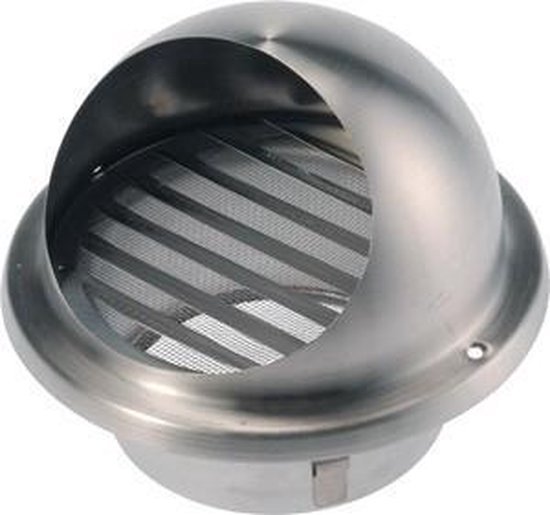 Grille sphérique Weha avec lames - acier inoxydable - Ø125 mm