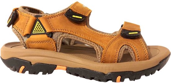 Adventure Sandaal Rock Lichtbruin Leer High Soft Insole