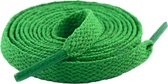 SneakersAdept - Laces - Veters - Groen - 120cm - Katoen-Nylon - Voor sneakers - Geschikt voor Nike modellen