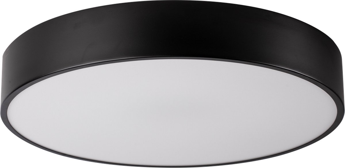 LED Plafond Lamp 24W 3200Lm 2700-6500K IP20 RA80 ZWART incl. afstandsbediening