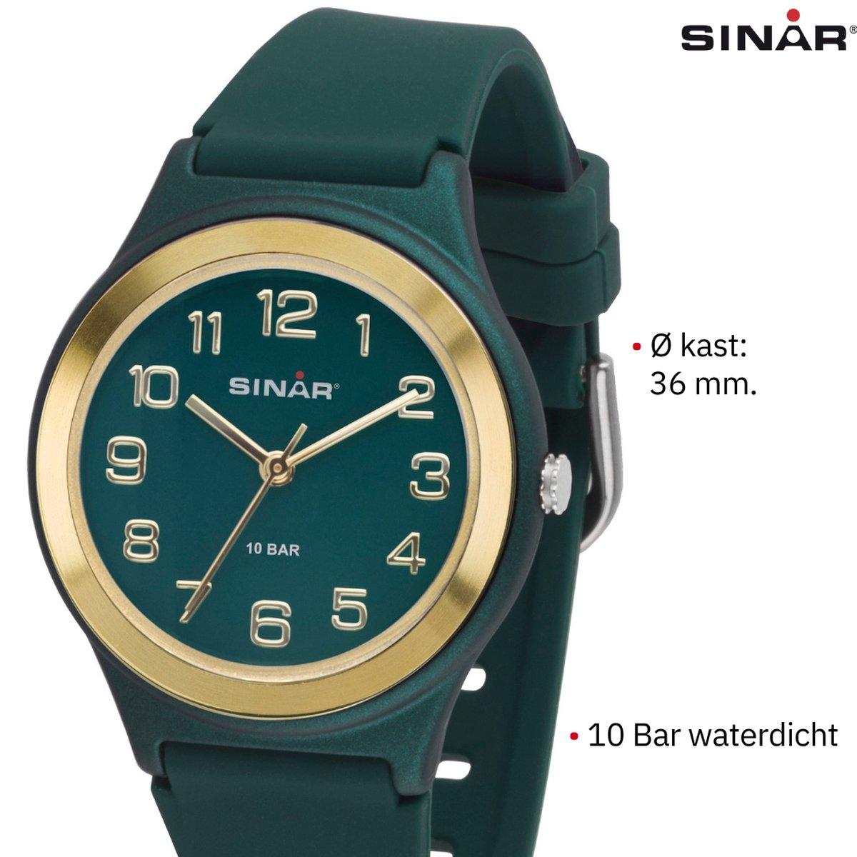 Cool Time jongens kinderen horloge, zwart-blauw, modern