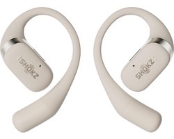 Shokz OpenFit - Open-Ear - Sporthoofdtelefoon - Beige