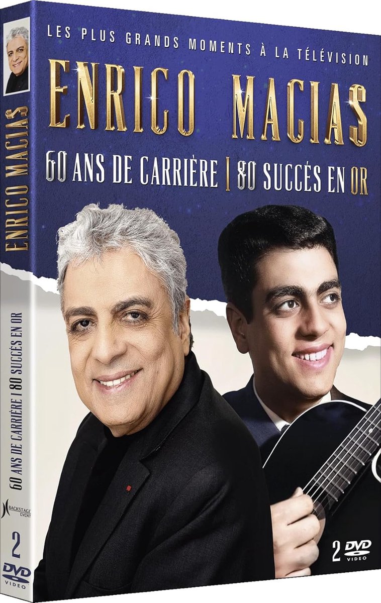 Enrico Macias - 60 ans de carrière, 80 succès en or