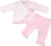 Just Too Cute - 2-delige Baby Kledingset - Golden Confetti - Maat 6-9 mnd - 74