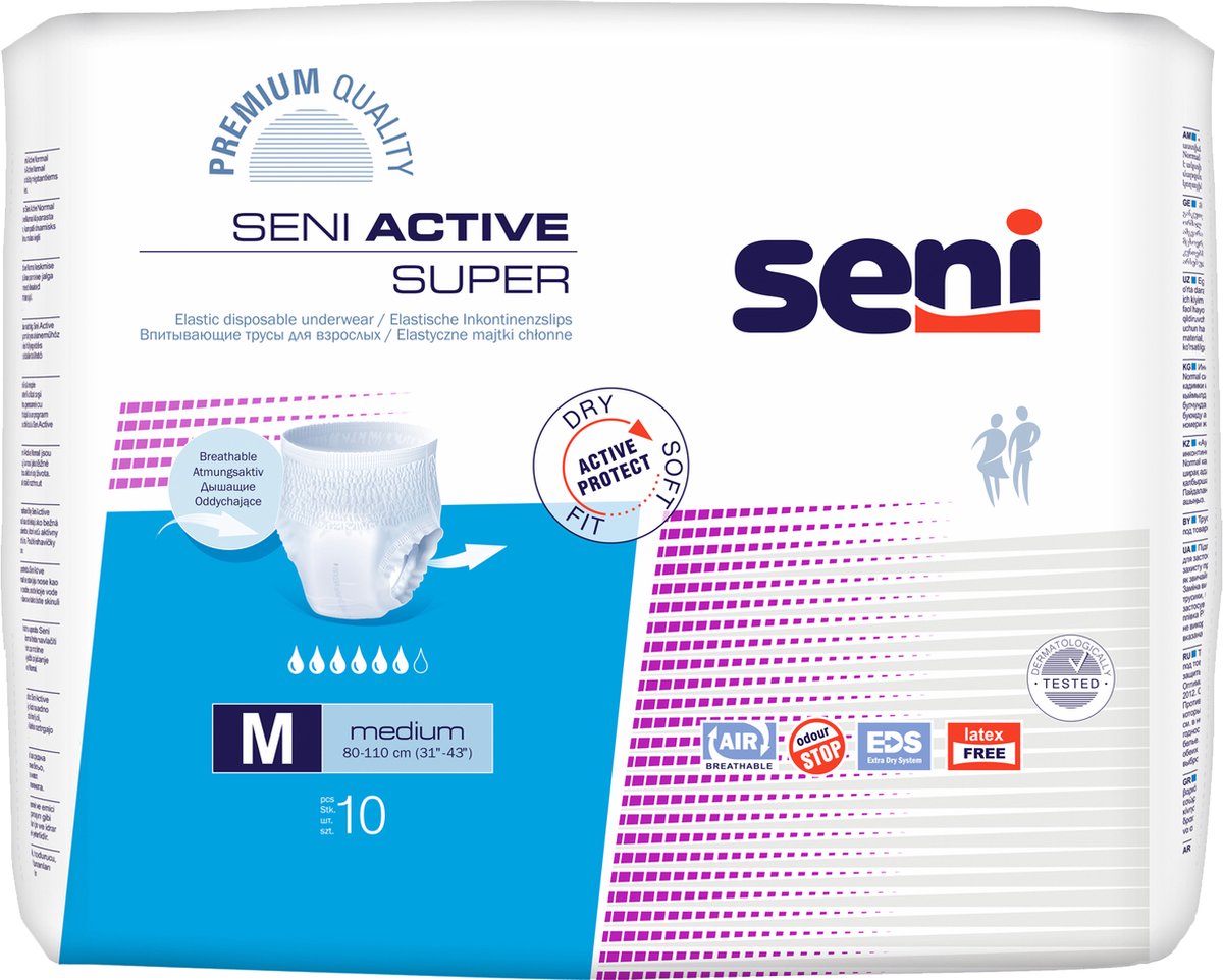Goedkoopste Slip Seni Active Plus Pants 5212 M (per 10