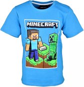 Minecraft t-shirt korte mouw - maat 116 - 6 jaar