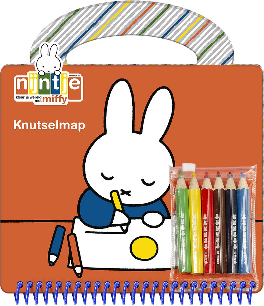 Nijntje knutselboek doeboek - tekenen en kleuren met stickers en kleurpotloden - cadeautip vakantie boek - vanaf 3 jaar - Bambolino Toys