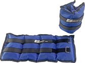 Viking Sports - Enkelgewichten polsgewichten - 5kg - 2x2,5 kg - blauw