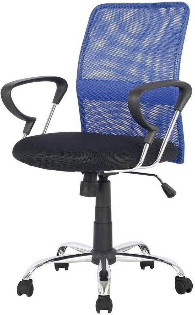 Bureaustoel Salamanca Blauw - Spaanse Stoel - 113x63,5 cm - 5150 x