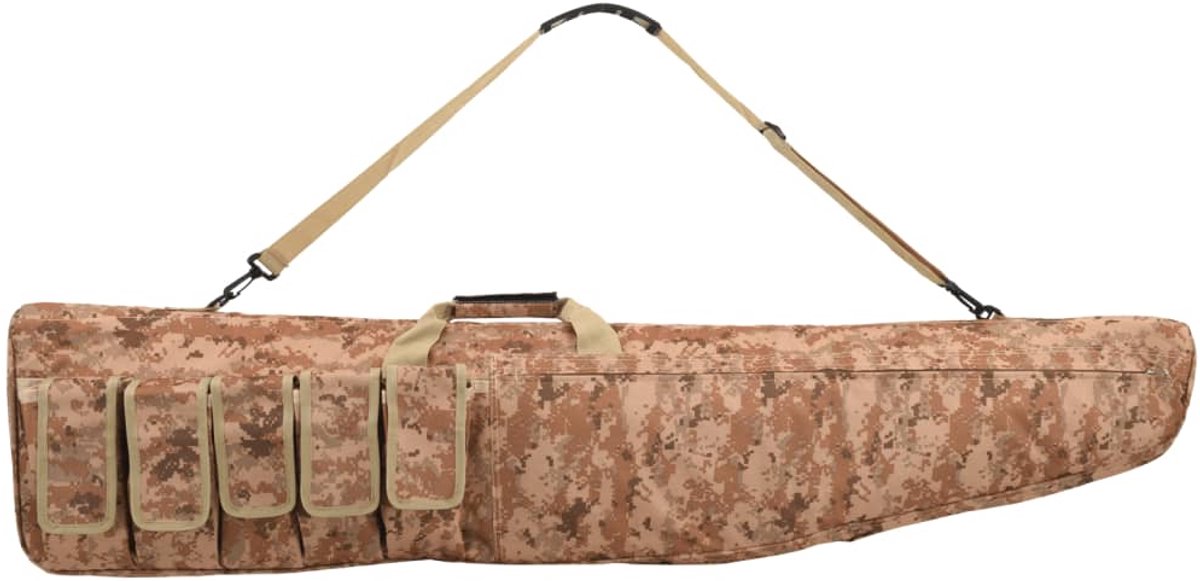 Geweertas met schouderband 135 cm oxford stof
