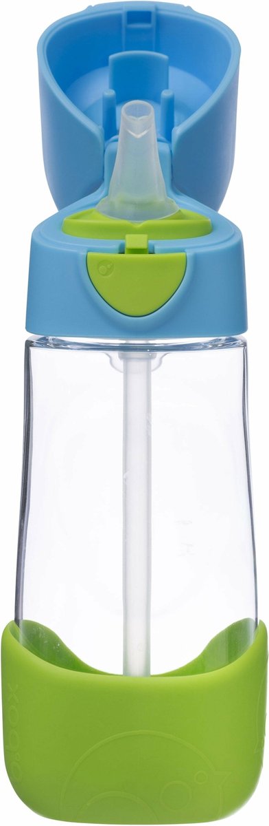 b.box Tritan-Drinkfles en Waterfles - Eenvoudig vast te Houden Fles met Lekvrij Deksel - Cool Modern Kindvriendelijk Ontwerp - Drinkbekers - Volgt de Drinkbeker op - 600 ml