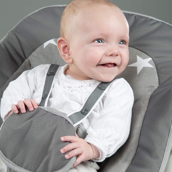 Houten Zitstoelenset 2-In-1 Voor Pasgeborenen - Meegroeiend Tot Kinderstoel - Wit - 44-50 x 54 x 80 cm van Nibble & Rest — afbeelding 4