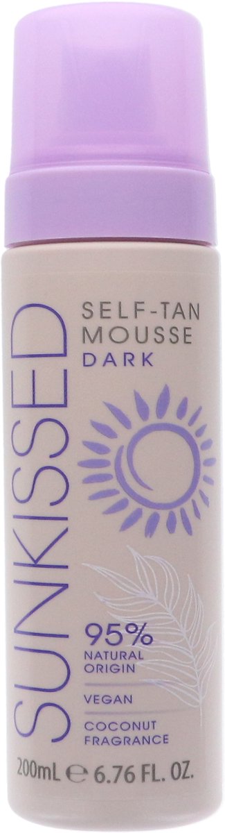 Sun Kissed Sunkissed Self Tan Mousse 200ml Dark