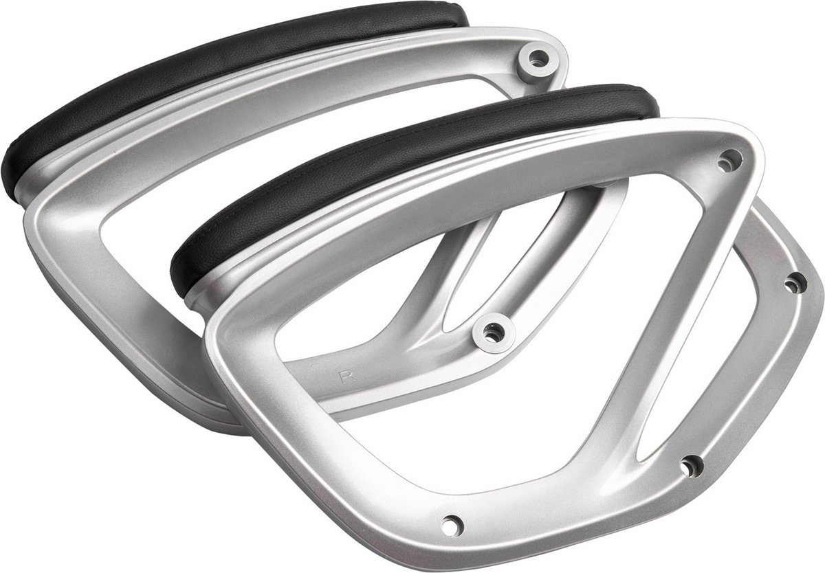 Sofotel 2528 – Set van 2 Armleuningen voor Bureaustoelen – Zwart