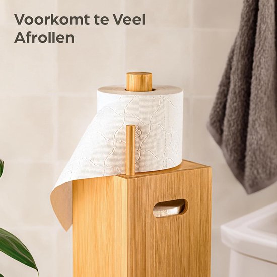 Vintage industriële toiletpapierhouder en handdoekhouder van touw en