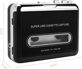 Luxe Cassette Speler - Walkman - Zwart