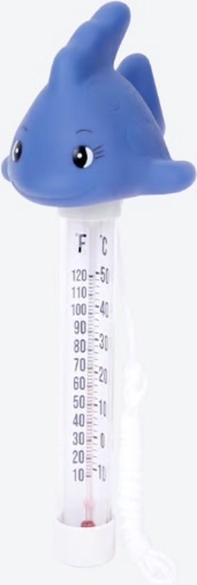 Zwembad thermometer walvis - drijvende zwembadthermometer - jacuzzi