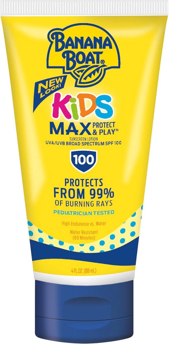 Goedkoopste Banana Boat Kids Lotion SPF 100 - Zonnebrand - Kinderen - Max Protect & Play