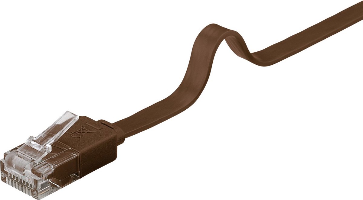 CAT6 Netwerkkabel - RJ45 - bruin - 15 m