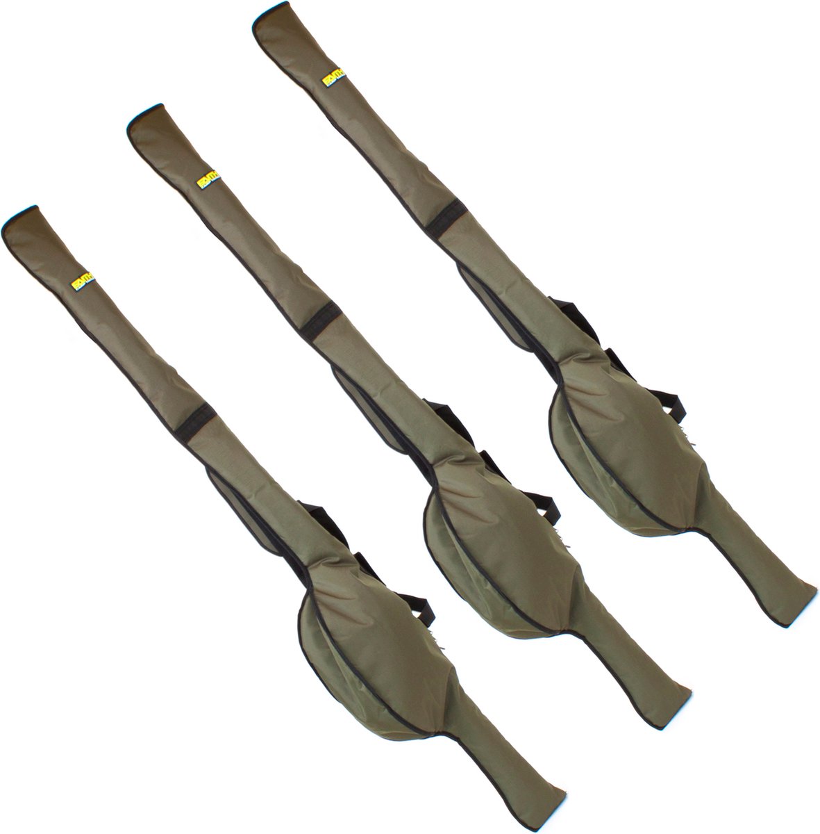 Faith Hengel Foudraal set 3 stuks 10Ft - Rod Sleeves - Gevoerd