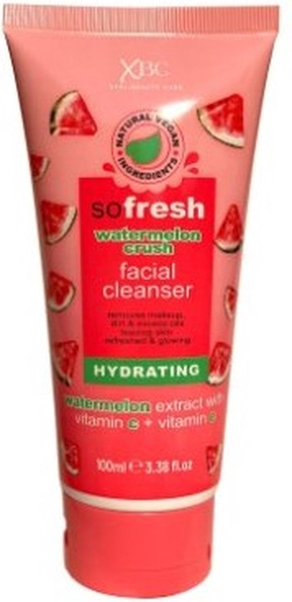 SO FRESH WATERMELON FACIAL CLEANSER HYDRATING MET VITAMINE C + VITAMINE E - 100 ML