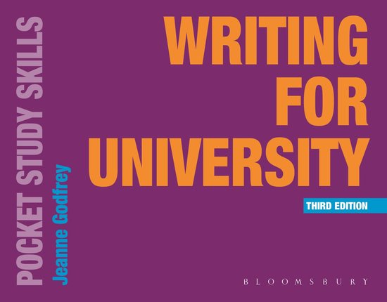 Pocket Study Skills- Writing for University - cover