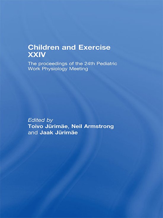 Children and Exercise XXIV - cover