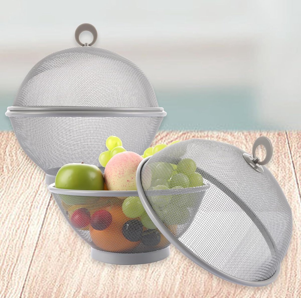 Corbeille à Fruits Avec Couvercle Et Protection Anti-mouches