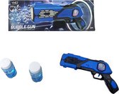 Happy trendz® M81 Galaxy Bubble Gun Pistol Blue/ Blauw - Porous Bubbles / Brilliant Lights / Colorful Bubbles / Kleuren Fun Led Light / Super Leuk / Cadeau /