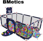 BMetics Baby Kinderbox - Baby Speelbox - Babypark - Babybox - Grondbox - Kruipbox - voor peuter en baby - Baby boxcombinatie - Baby-peuter - Veiligheidshek