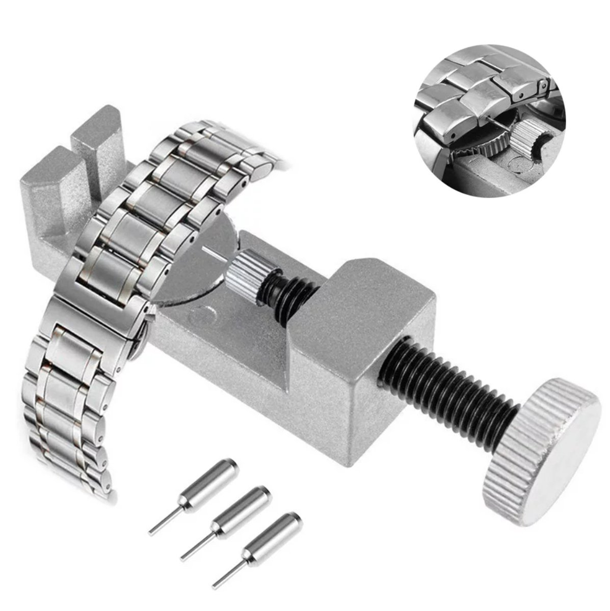 Horlogeband Inkorter - Horlogegereedschap - Horloge Pin Verwijderaar - Horloge Reparatie - Horlogemakers gereedschap - LOUZIR