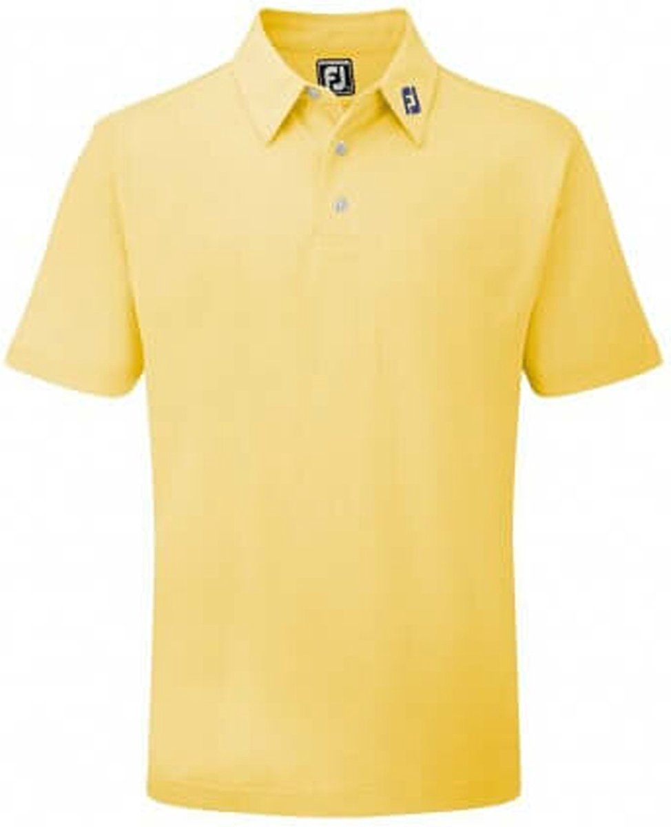 Footjoy Stretch Pique Polo Shirt Geel
