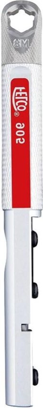 Wit met rode streep, model 302 FELCO slijpsteen met carbide steen voor tuinscharen.