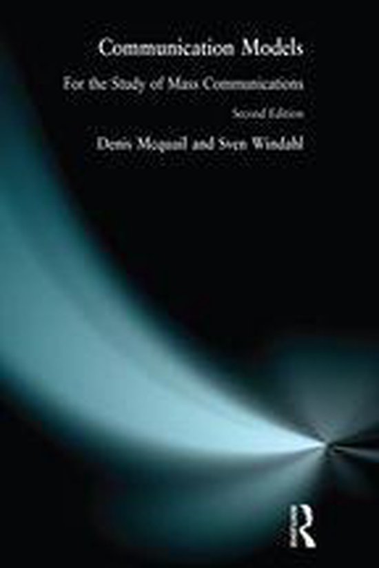 Communication Models for the Study of Mass Communications - cover