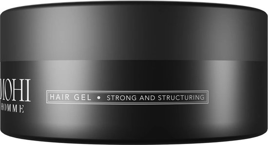 MOHI Homme Hair Gel 250 ml – Gel capillaire puissant pour homme – Droog rapide, Geen flocons – Look parfait toute la journée