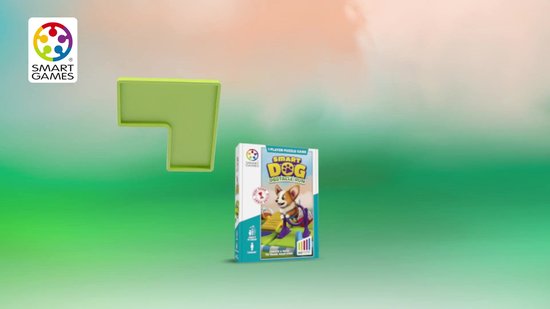 SmartGames Smart Dog - Logisch Denkspel - 60 uitdagingen - Compact Solospel voor Kinderen én Volwassenen - Vanaf 6 Jaar