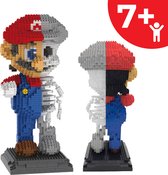 Creactive® Superheld Skeletfiguur | Bouwset Modelbouw Super Nintendo Personagepakket Starterset Lego-achtige Bouwstenen Blokjes 3D Puzzel Nano Block Bouwsets Cadeau