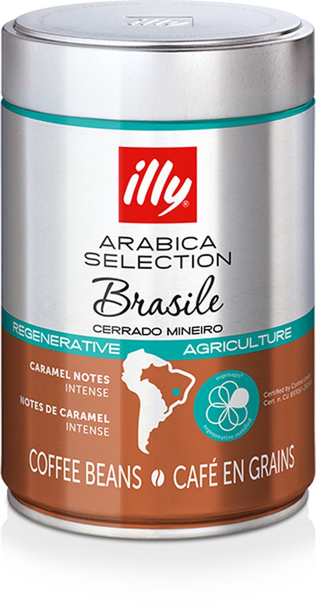 Goedkoopste illy Brazil Koffiebonen - 6 x 250 gram