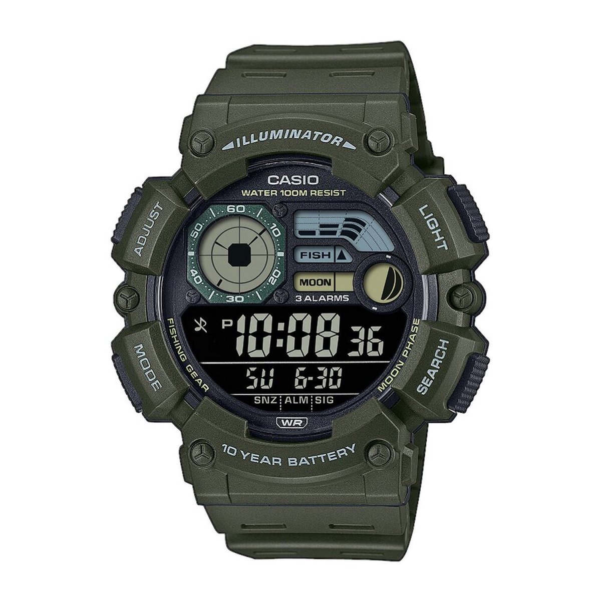 Casio - WS-1500H-3BVEF - Polshorloge - Heren - Kwarts - Digital