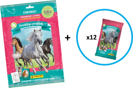 Prachtige Paarden Trading Cards - Promo Pack Panini