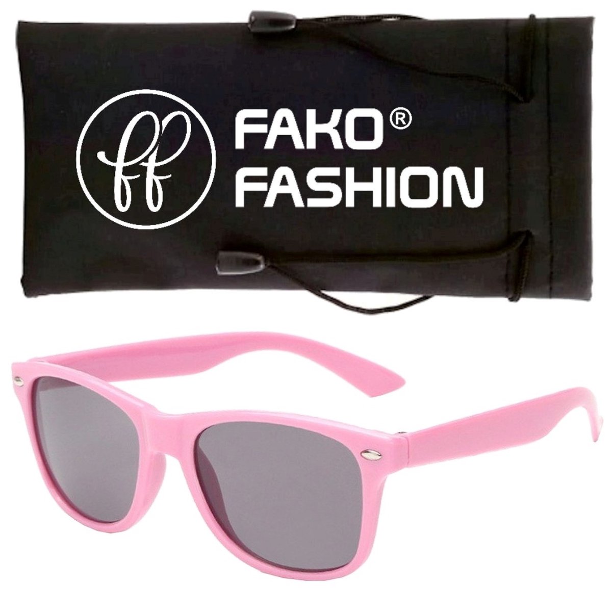 Fako Fashion - Heren Zonnebril - Dames Zonnebril - Classic - Roze