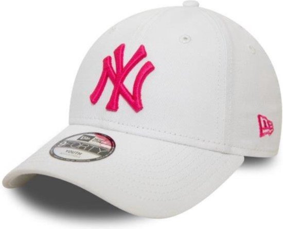 New Era - Kinderpet 6 tot 12 Jaar - New York Yankees Youth League Essential Black 9FORTY Adjustable Cap