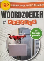 Denksport Woordzoeker 2* Puzzelboek - 192 pagina's met puzzels woordzoekers 2 sterren